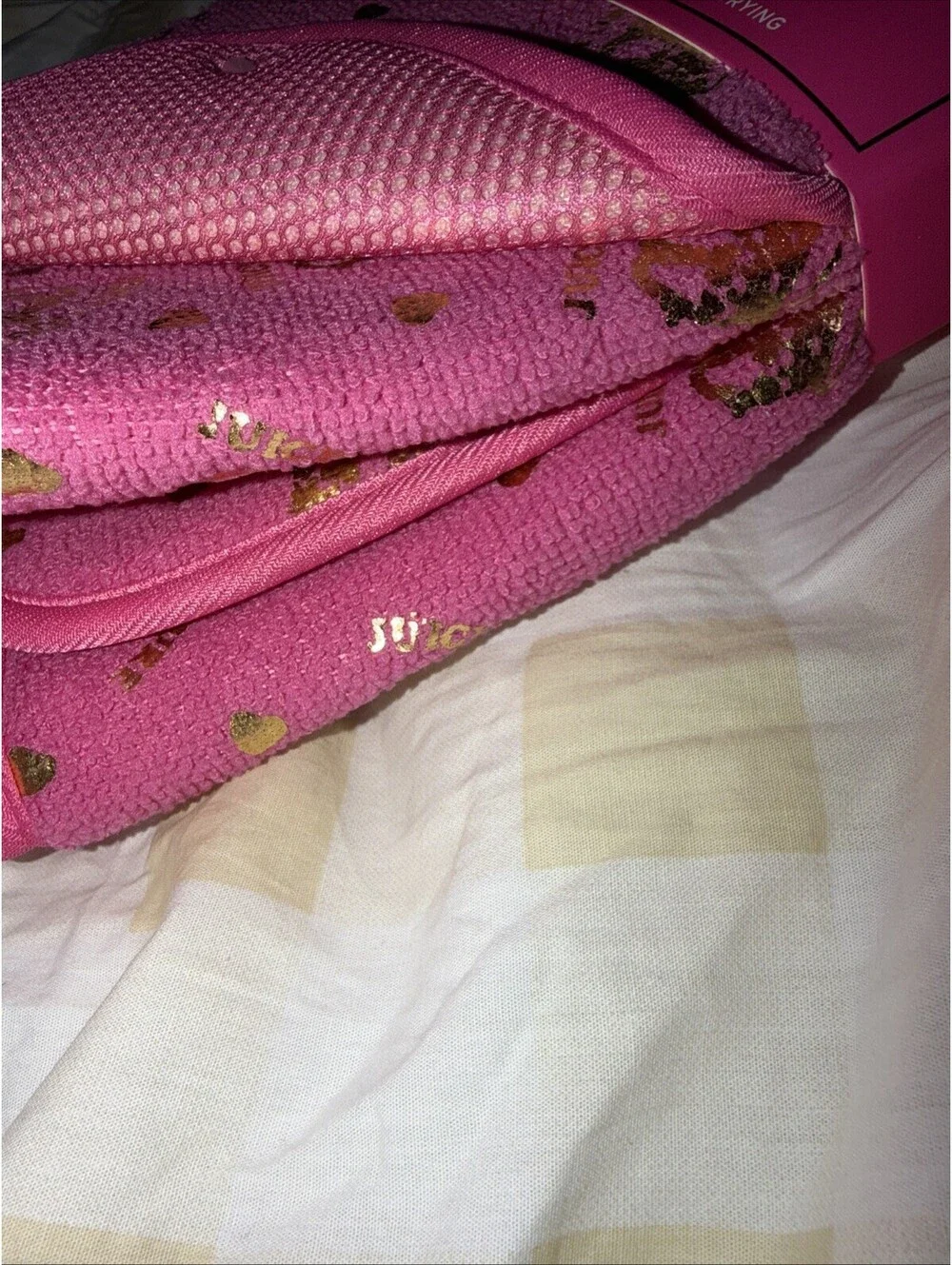 Juicy Couture 2 pack Drying Mats Pink 15